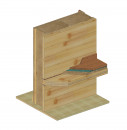 maquette N°6 : plancher intermédiaire en CLT